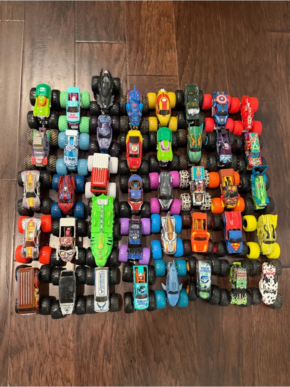 Monster jam trucks